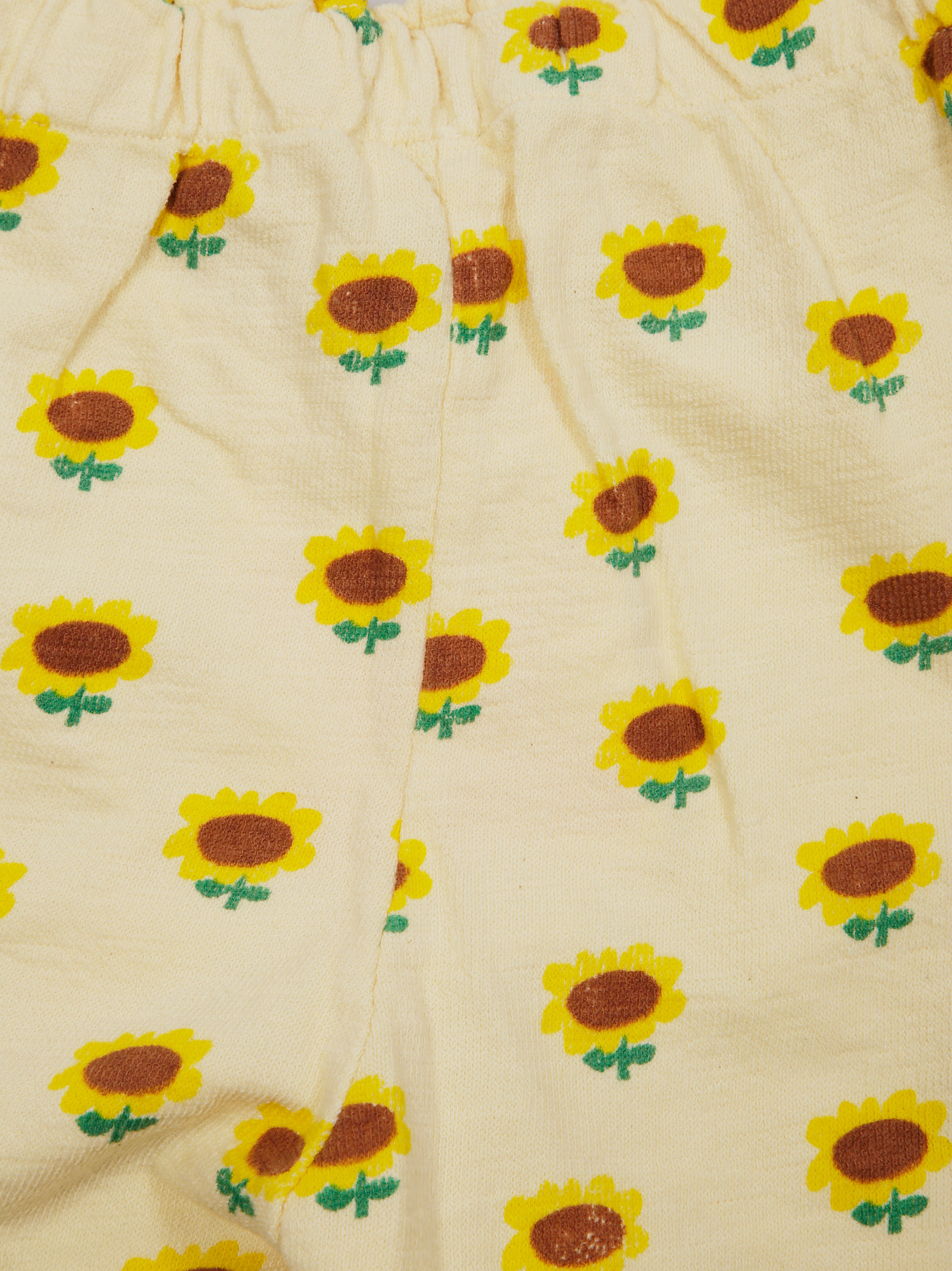 BOBO CHOSES Mini Bermuda Shorts with Snail Print