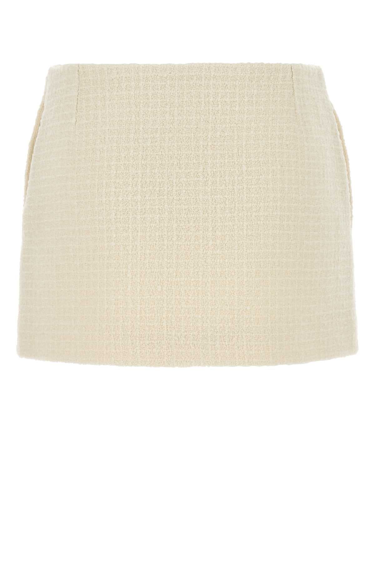 GUCCI Chic Mini Tweed Skirt