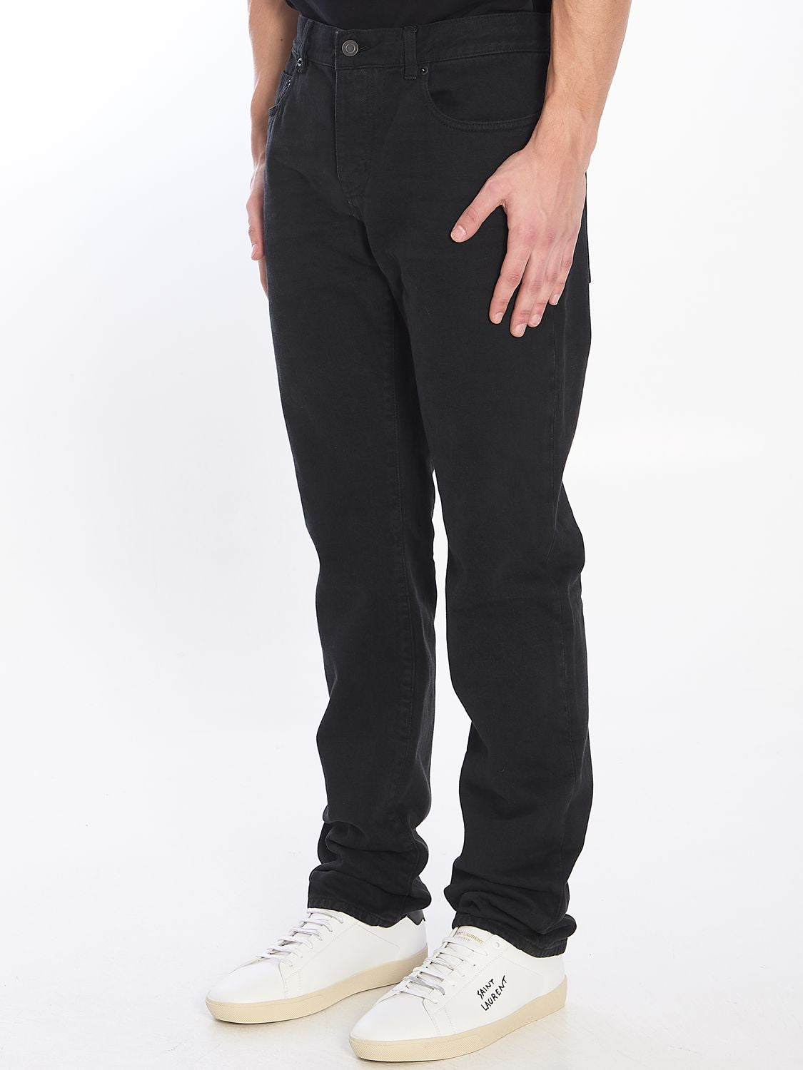 SAINT LAURENT Slim-Fit Medium-Rise Jeans - Size US 32