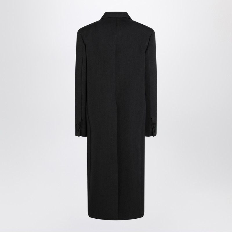 GUCCI Oversized Long Double-Breasted Wool Jacket