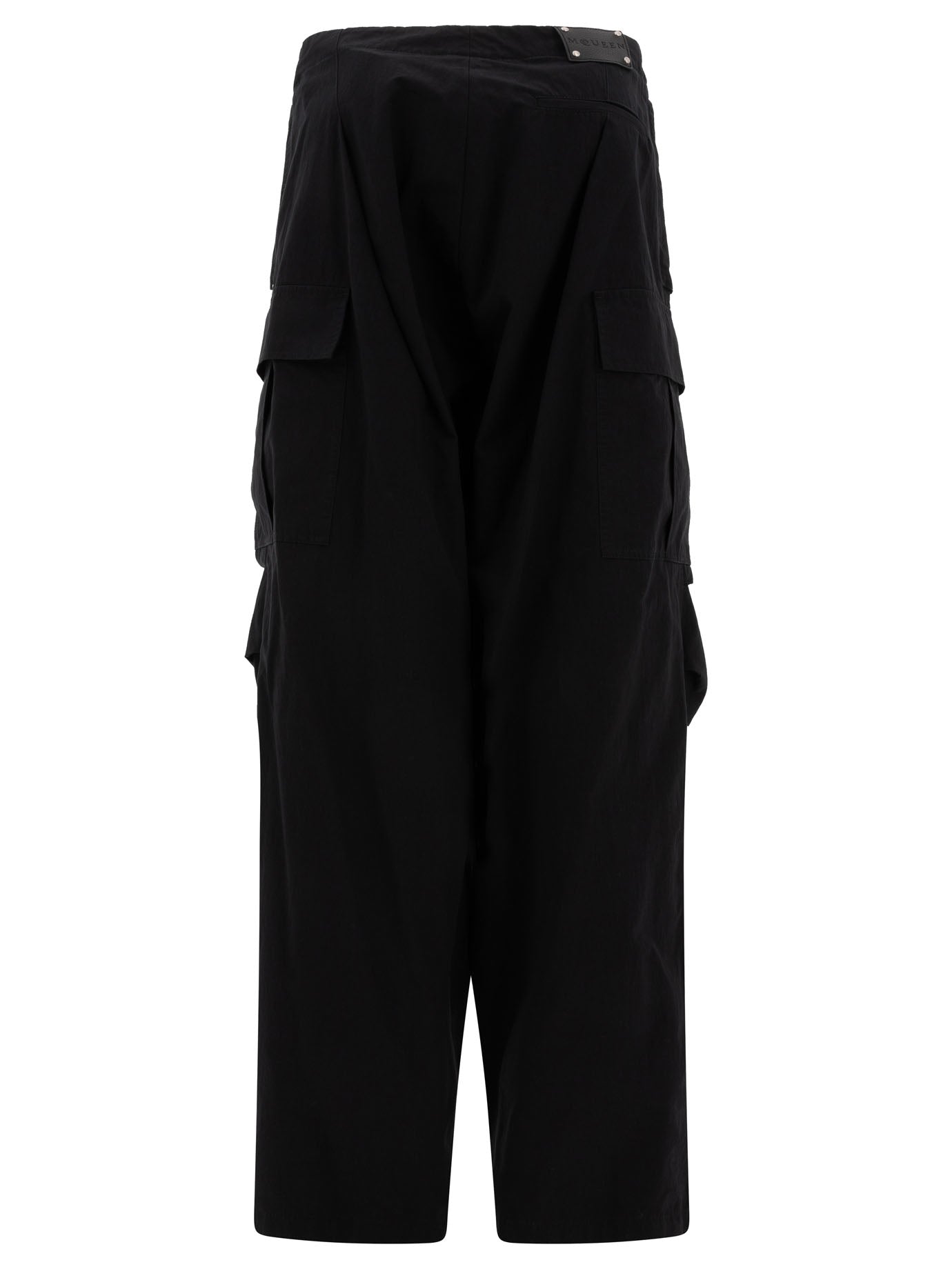 ALEXANDER MCQUEEN Pleated Cargo Trousers - Relaxed Fit