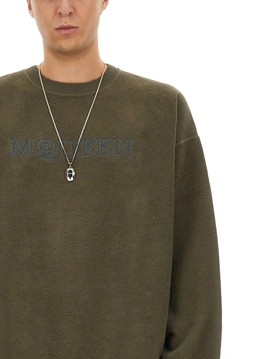 ALEXANDER MCQUEEN Classic Logo Sweatshirt - Size L