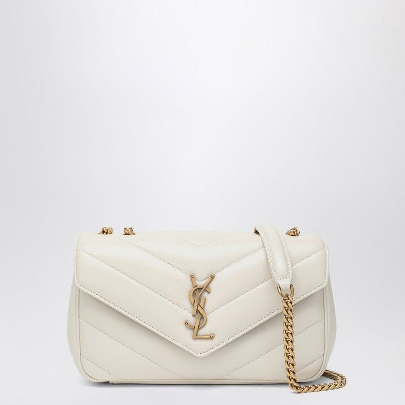 SAINT LAURENT Mini Lambskin Handbag - Small Size