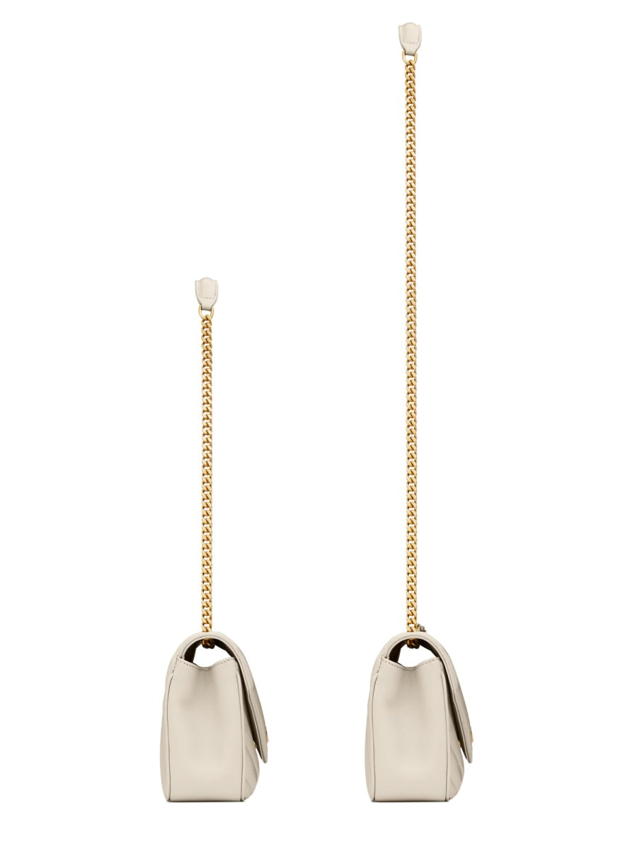 SAINT LAURENT Mini Lambskin Handbag - Small Size