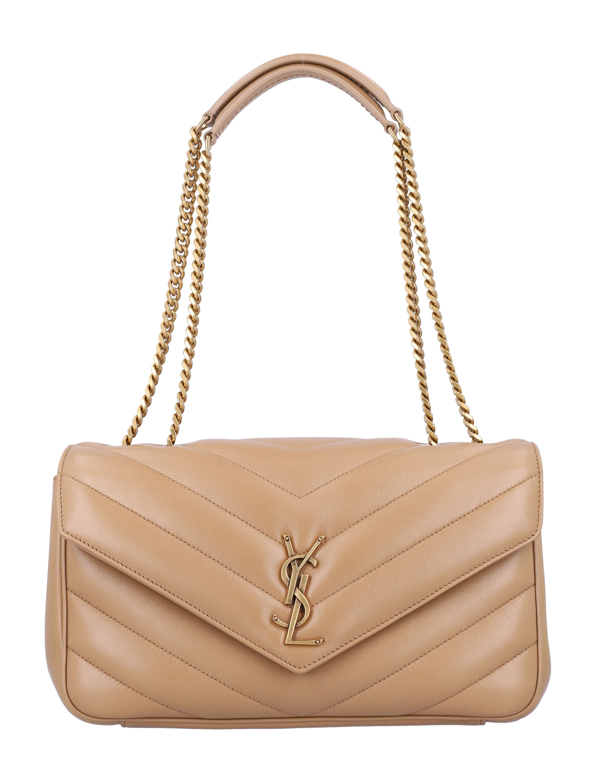 SAINT LAURENT Medium Quilted Shoulder Handbag