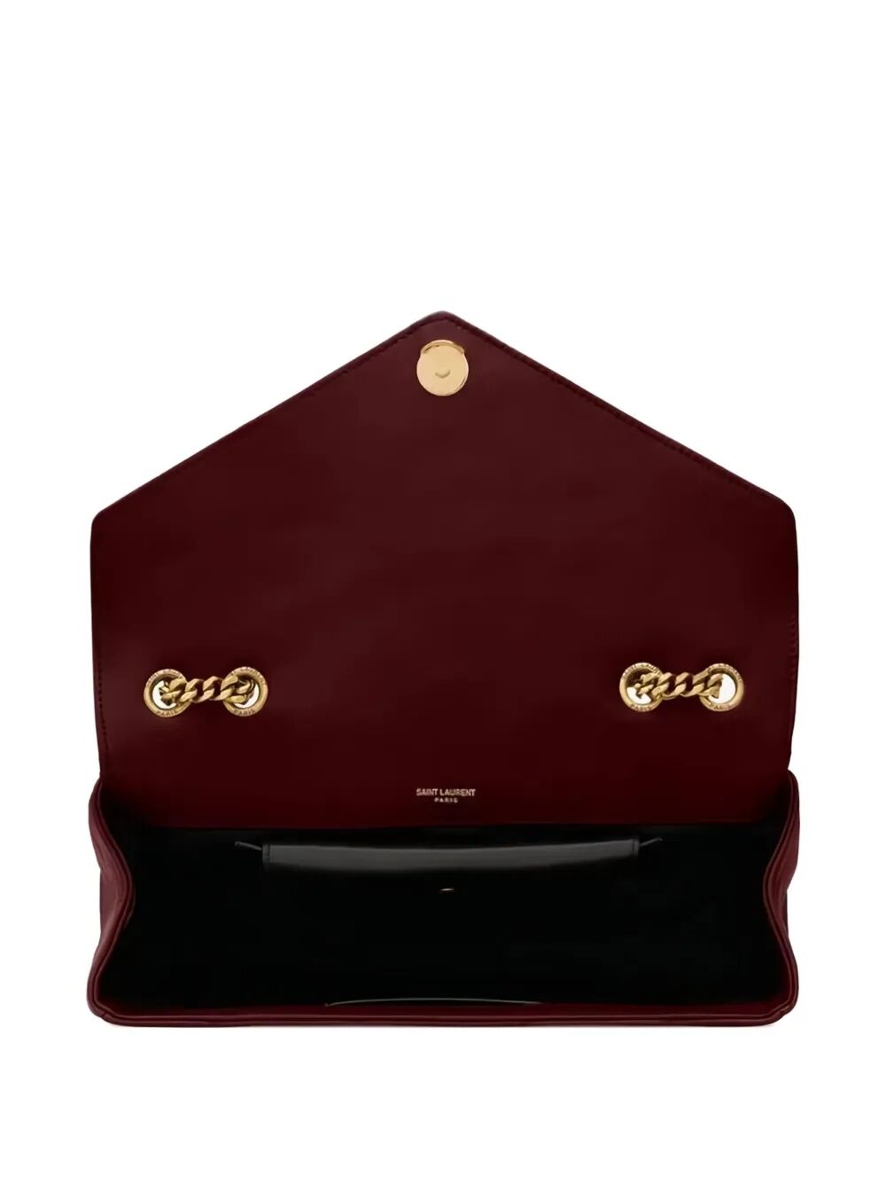 SAINT LAURENT Lambskin Shoulder Handbag - Sophisticated Style