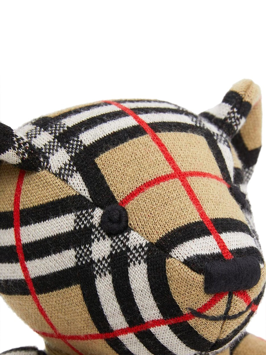 BURBERRY Mini Sitting Bear Plush Toy for Babies