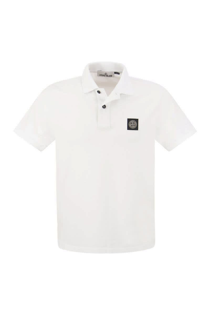STONE ISLAND Slim Fit Cotton Polo Shirt
