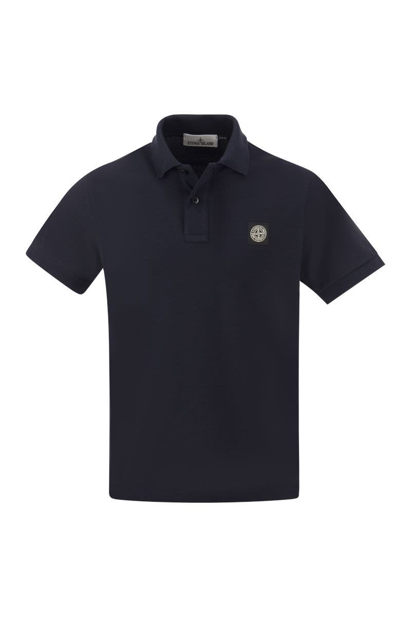 STONE ISLAND Slim Fit Cotton Polo Shirt