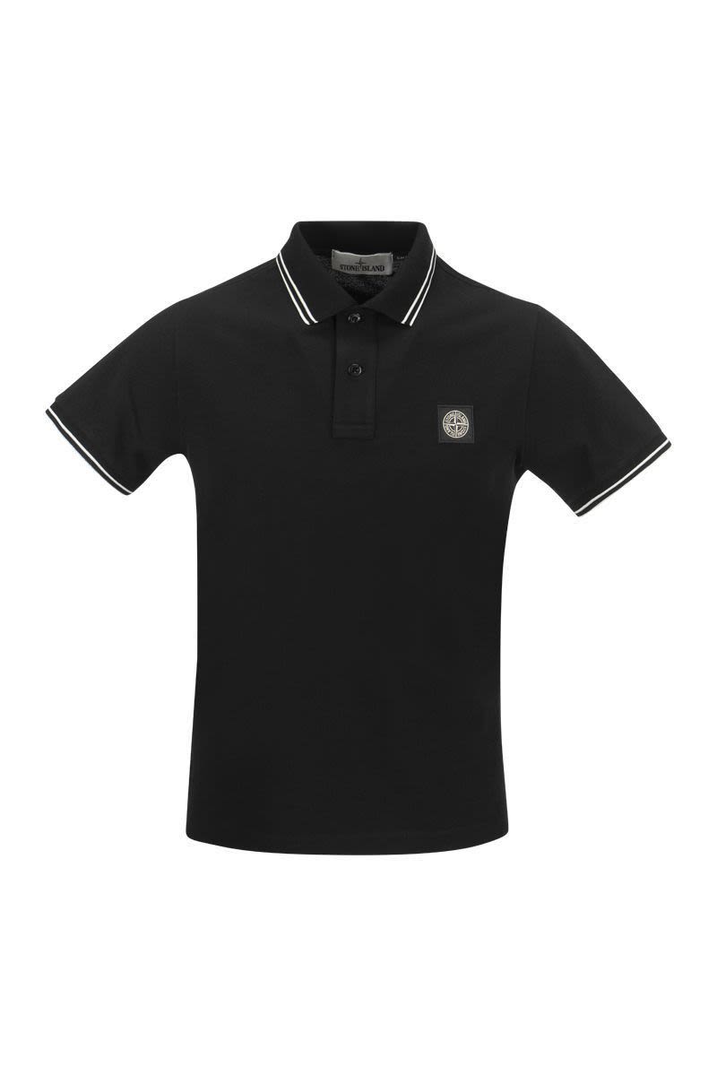 STONE ISLAND Slim Fit Cotton Polo Shirt