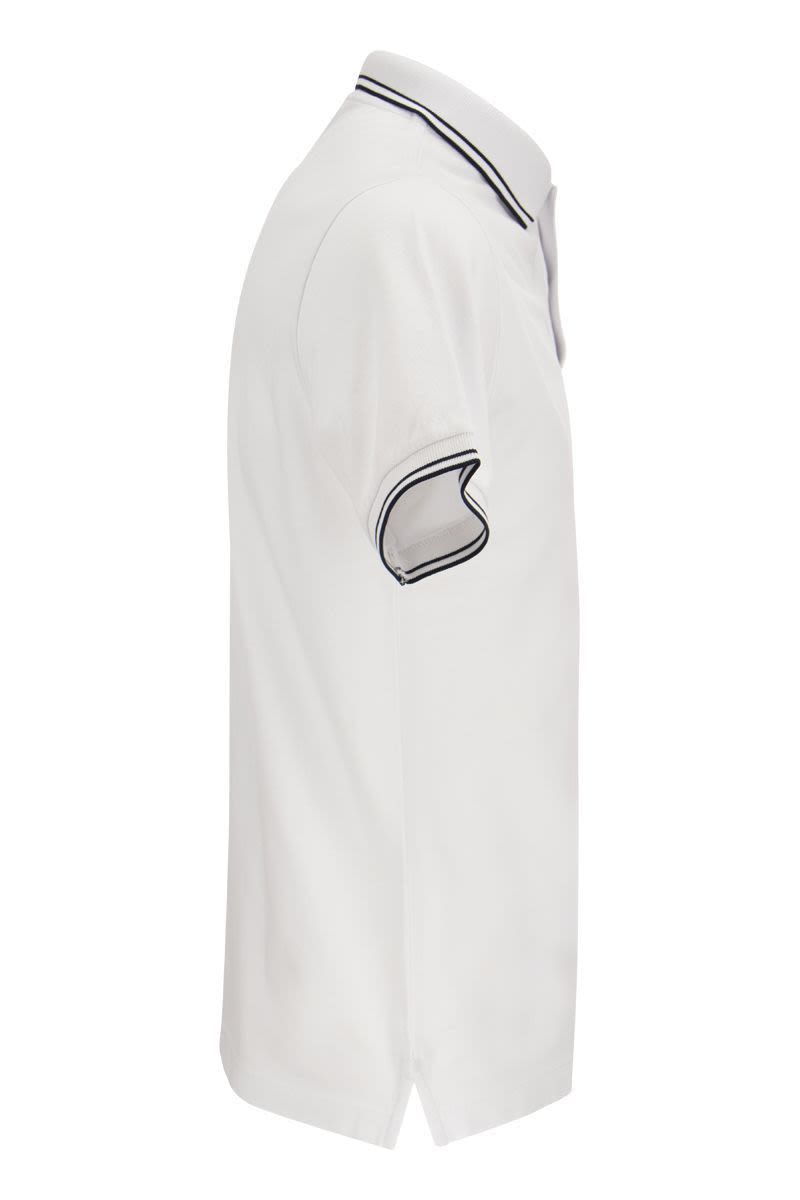 STONE ISLAND Slim Fit Cotton Polo Shirt