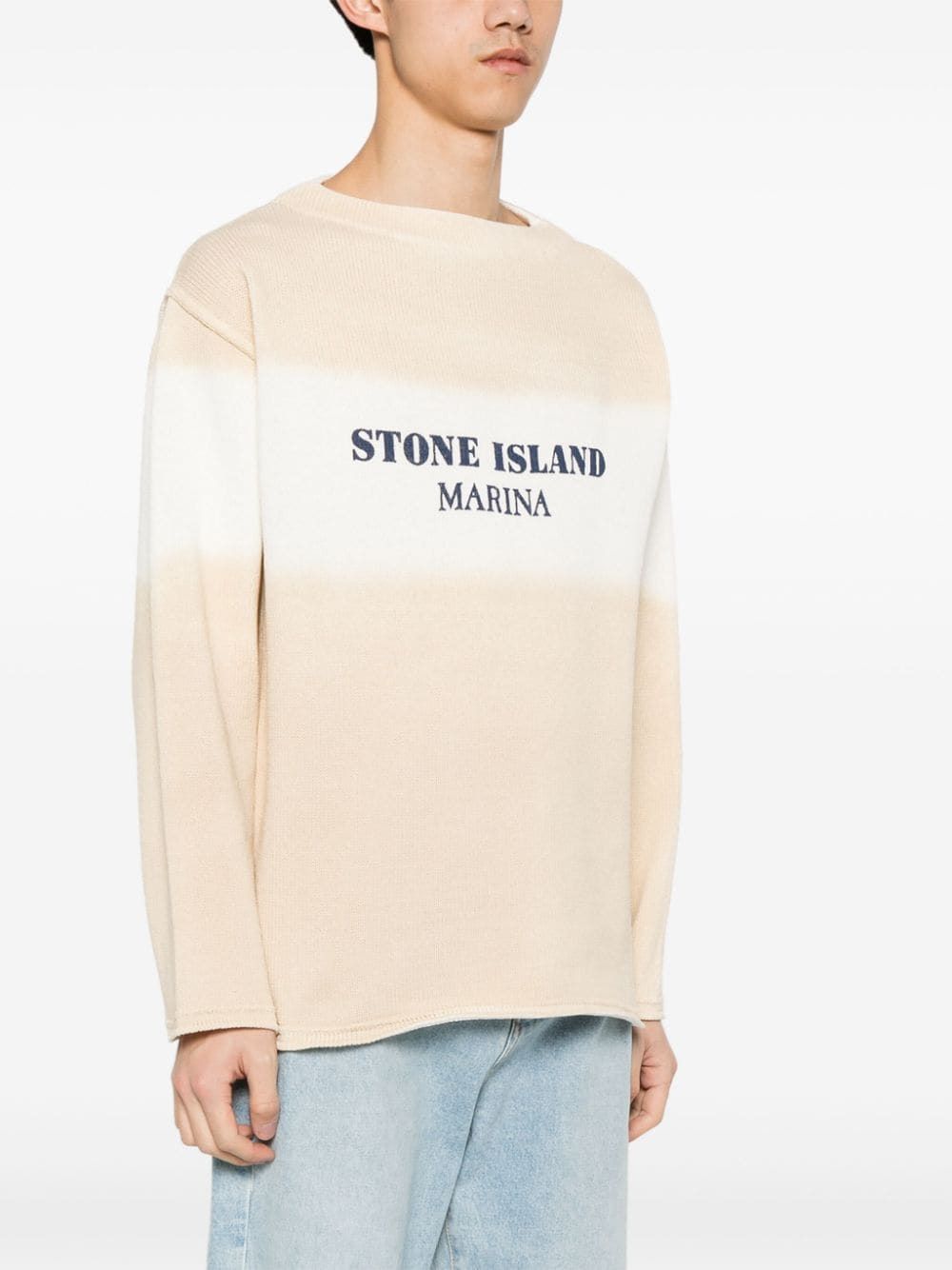 STONE ISLAND Men's Mini Knit Sweater for Spring/Summer 2024