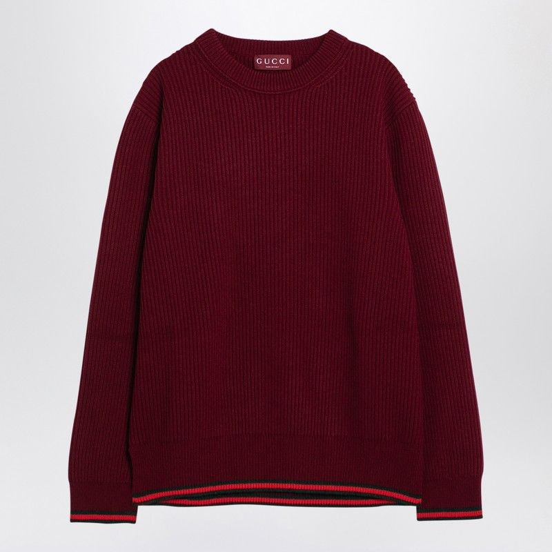 GUCCI Crew-Neck Wool and Cashmere Jumper