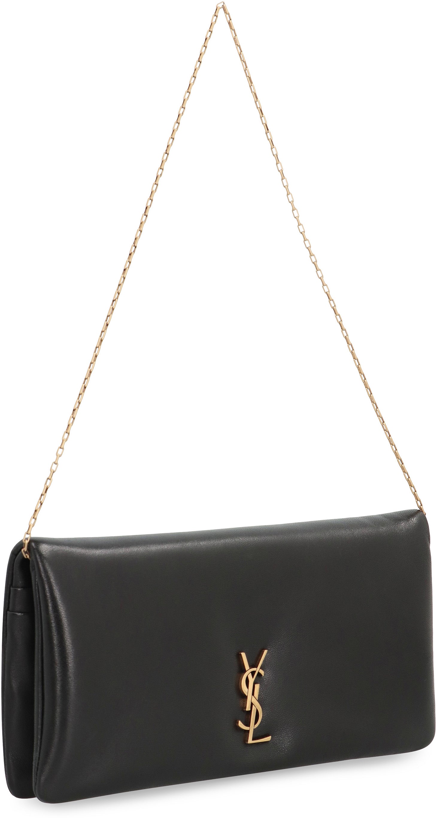 SAINT LAURENT Elegant Mini Leather Handbag