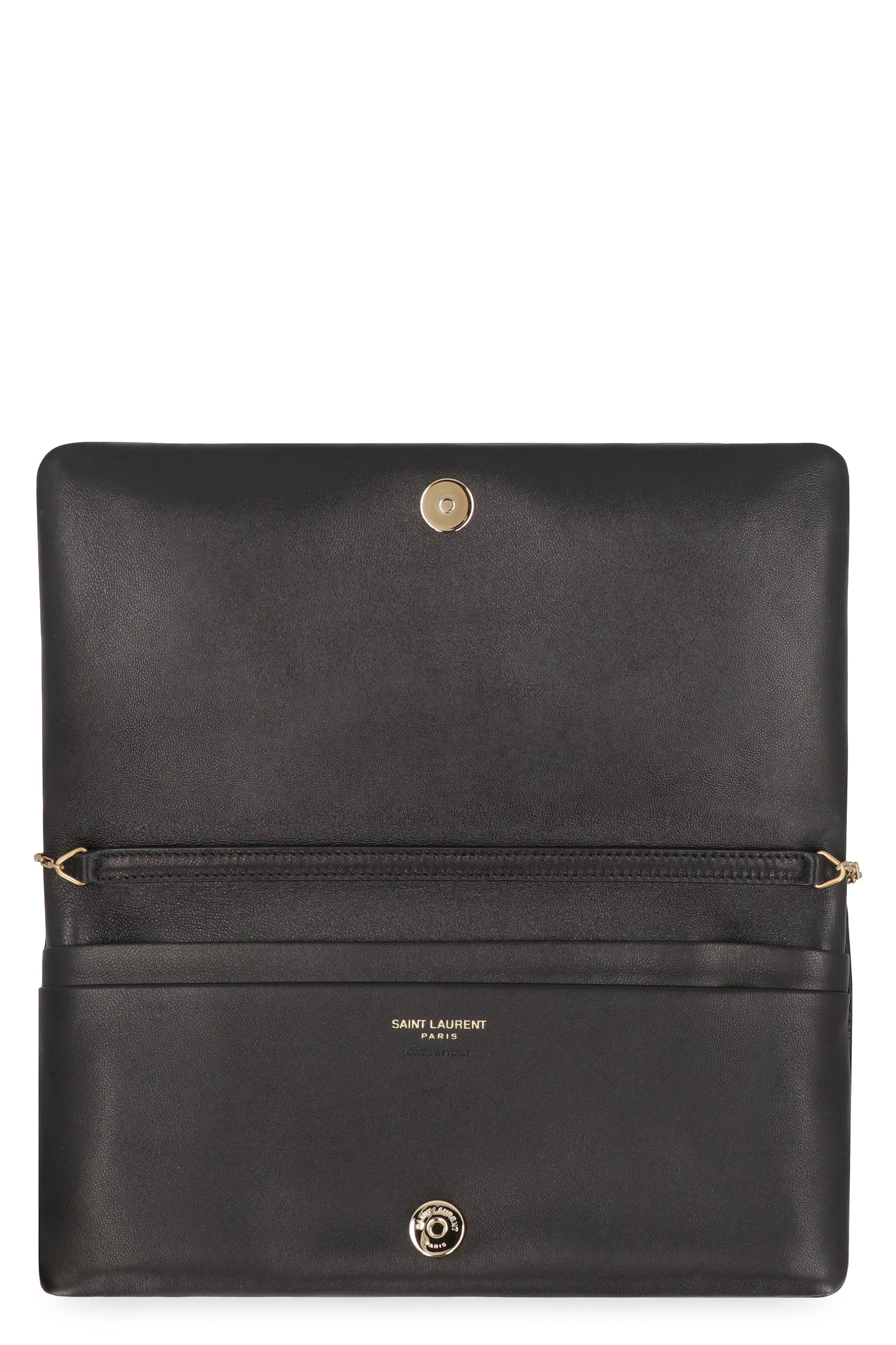 SAINT LAURENT Elegant Mini Leather Handbag