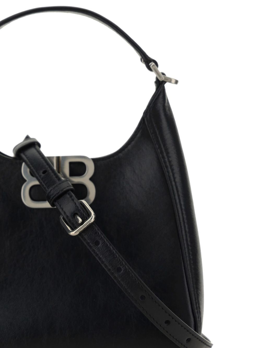 BALENCIAGA Mini BB Soft Hobo Handbag