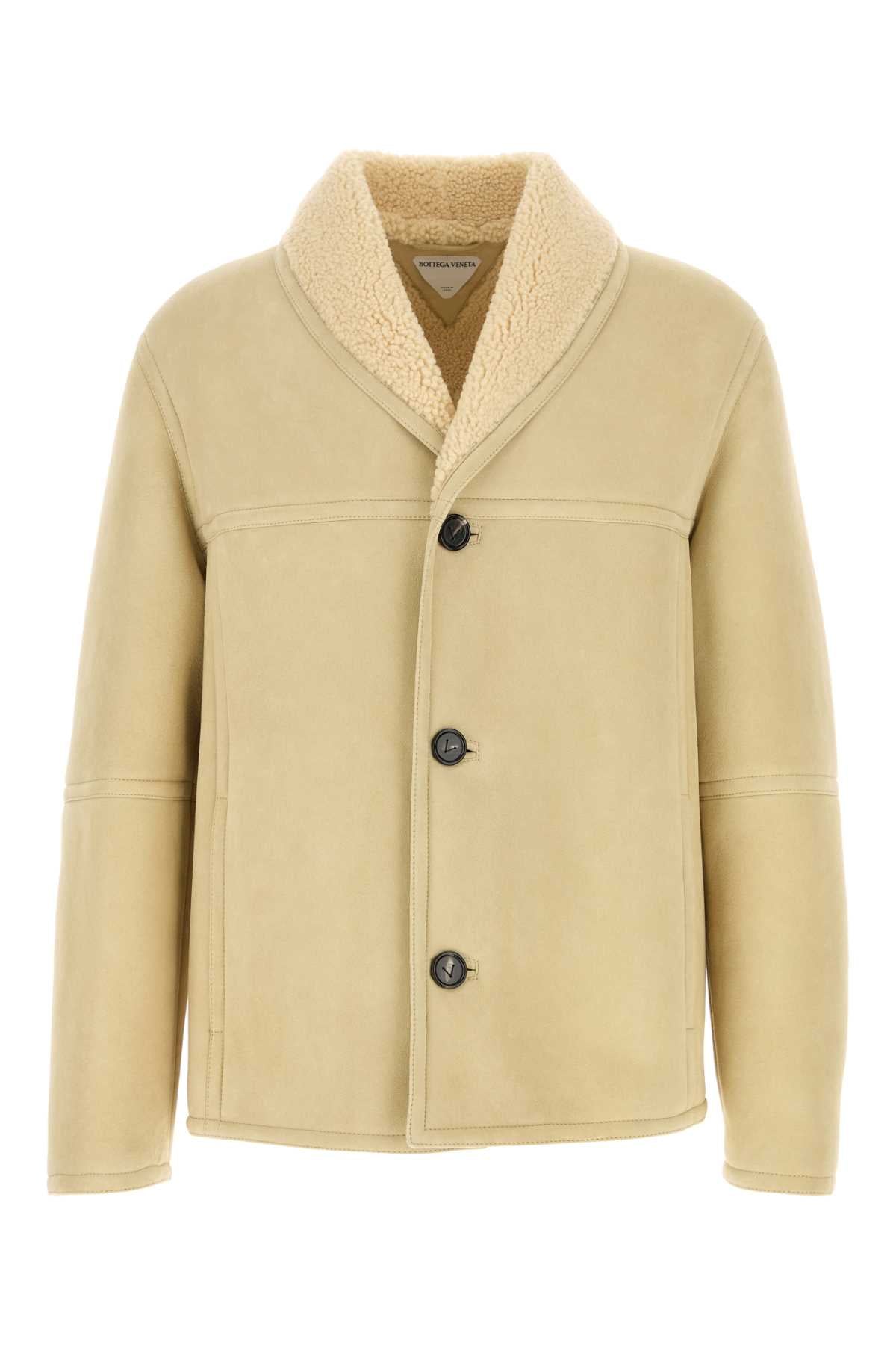 BOTTEGA VENETA Shearling Blouson Jacket for Men