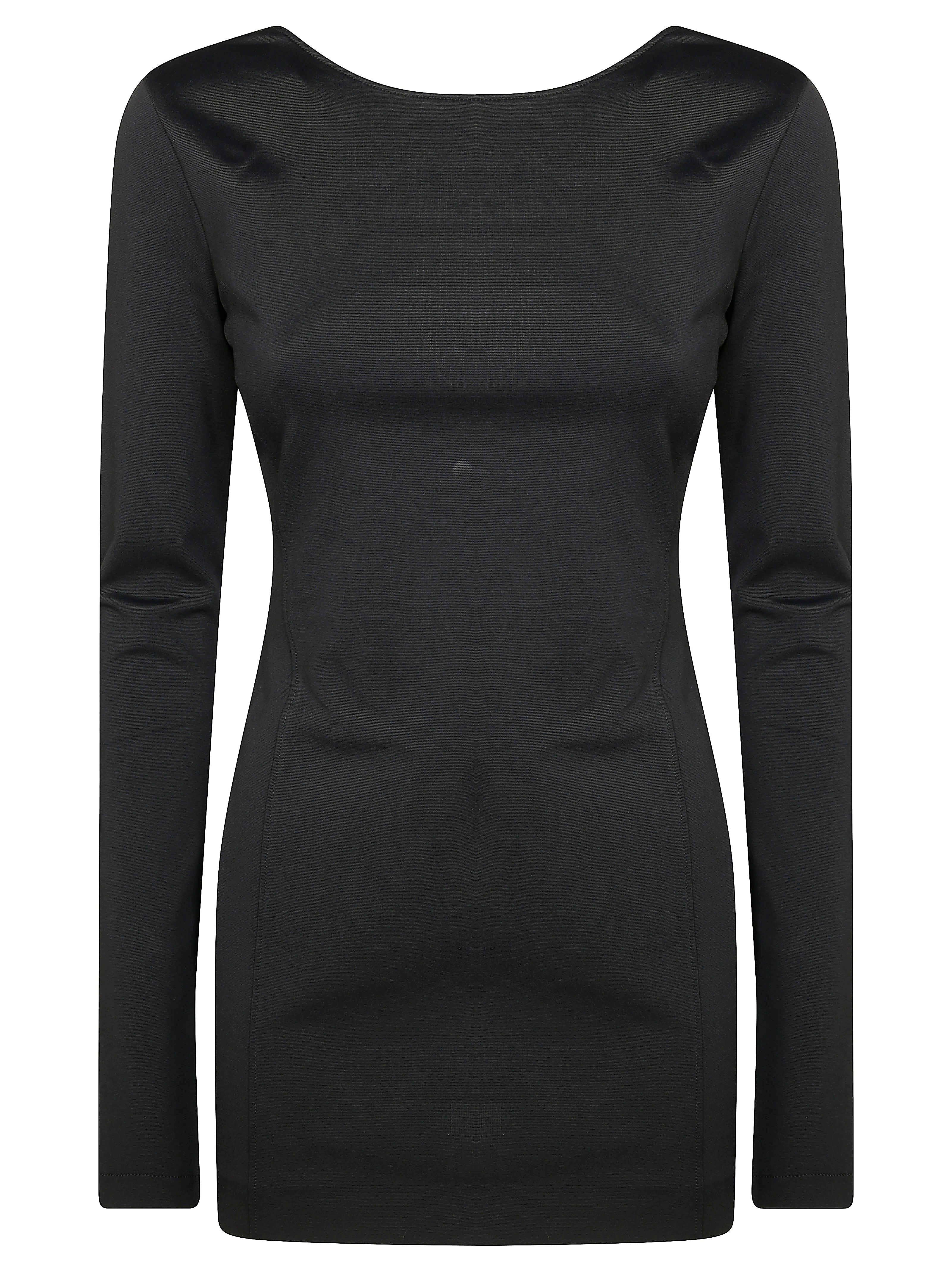 THE ANDAMANE Stylish Open Back Midi Mini Dress for Men