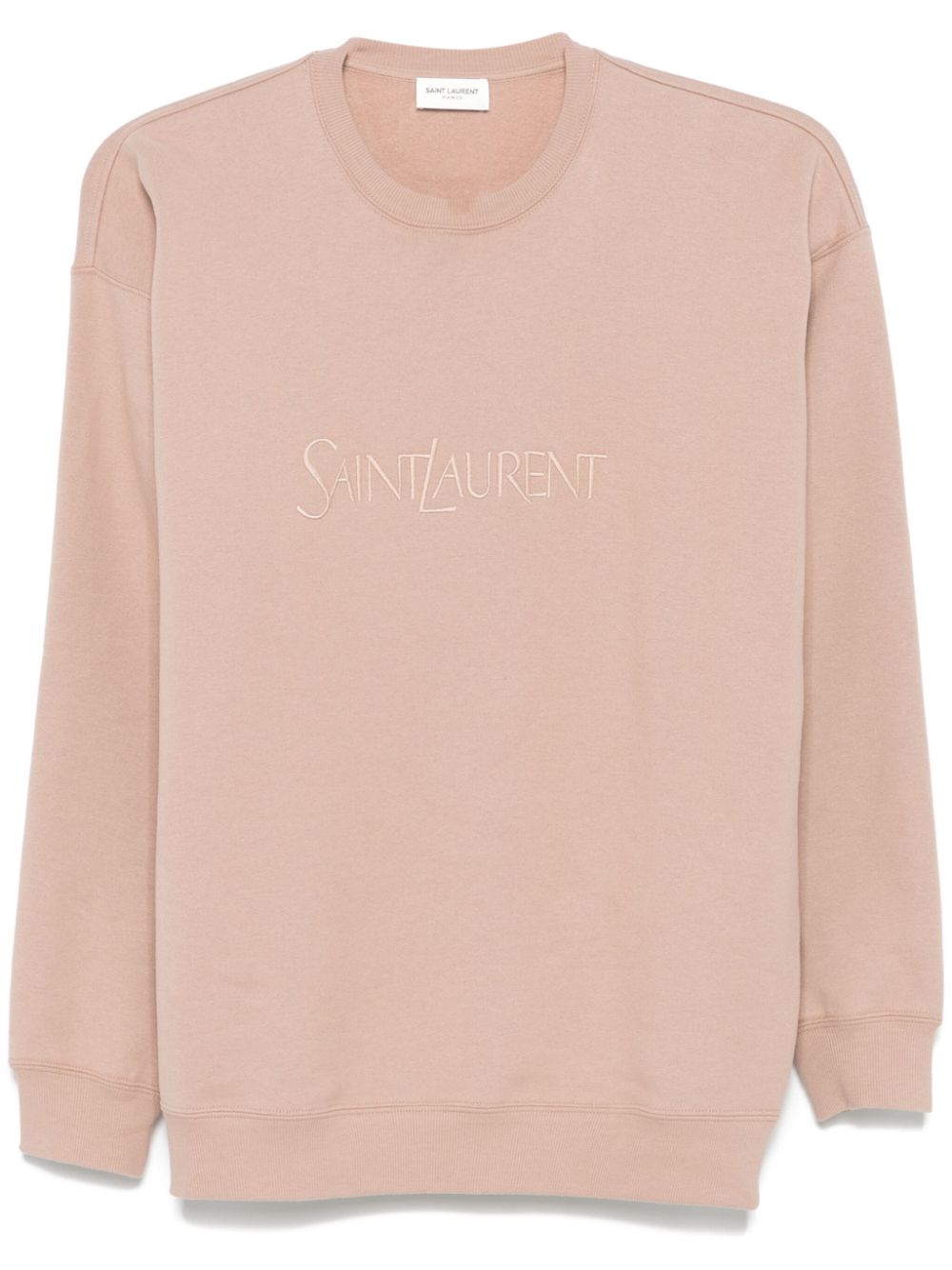 SAINT LAURENT Cotton Crew Neck Sweatshirt for Women