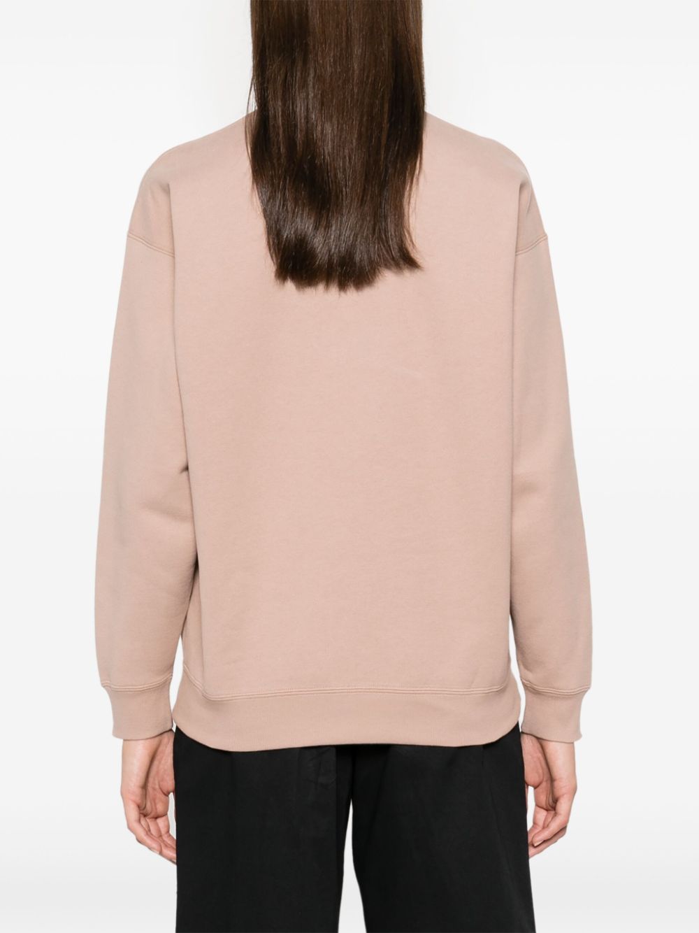 SAINT LAURENT Cotton Crew Neck Sweatshirt for Women