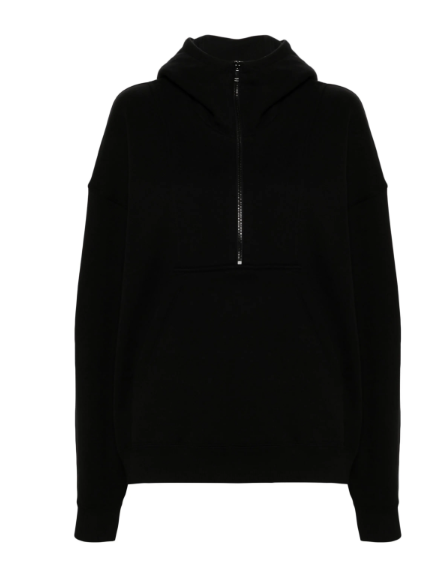 SAINT LAURENT Classic Hooded Sweater with Embroidered Logo