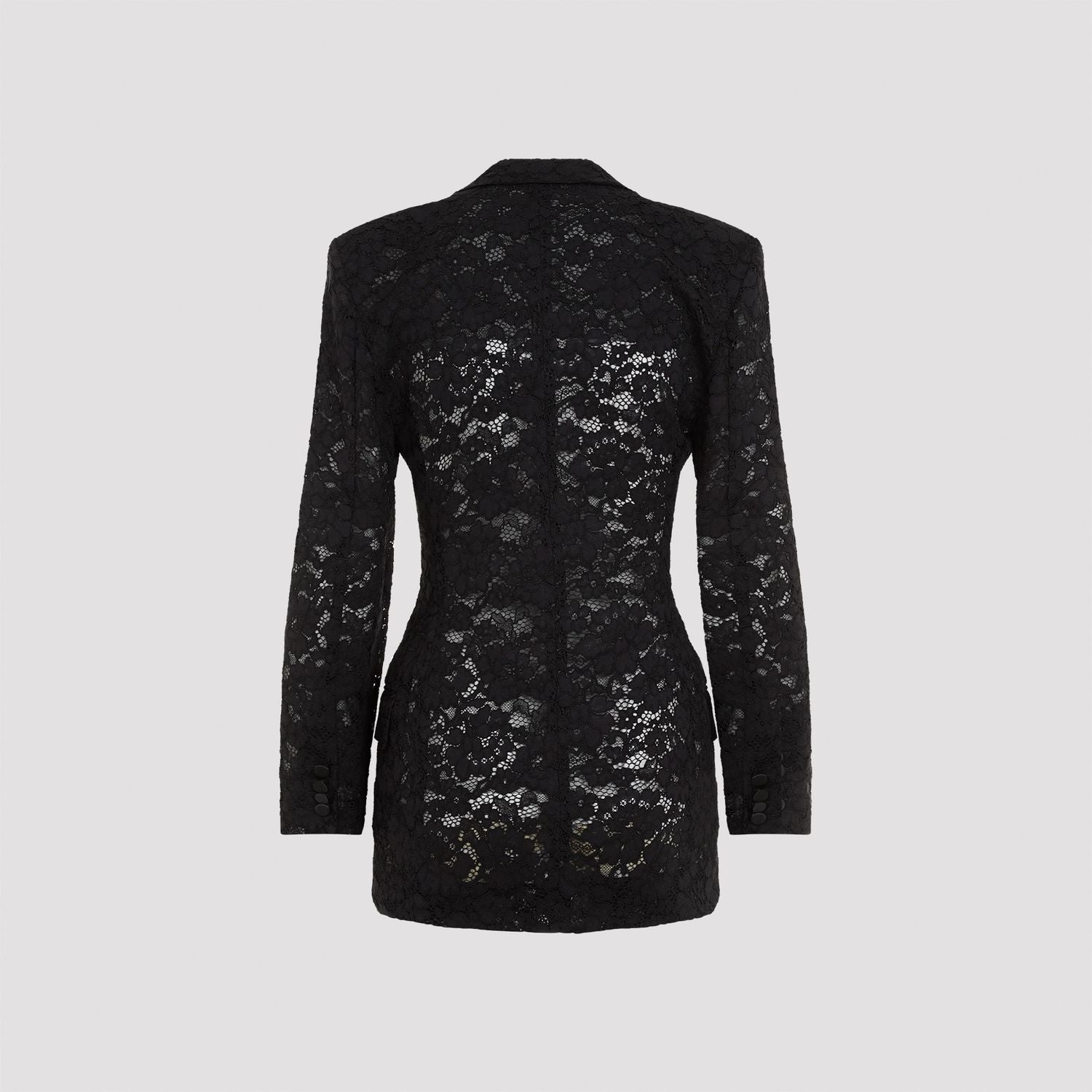 SAINT LAURENT Semi-Sheer Tuxedo Jacket