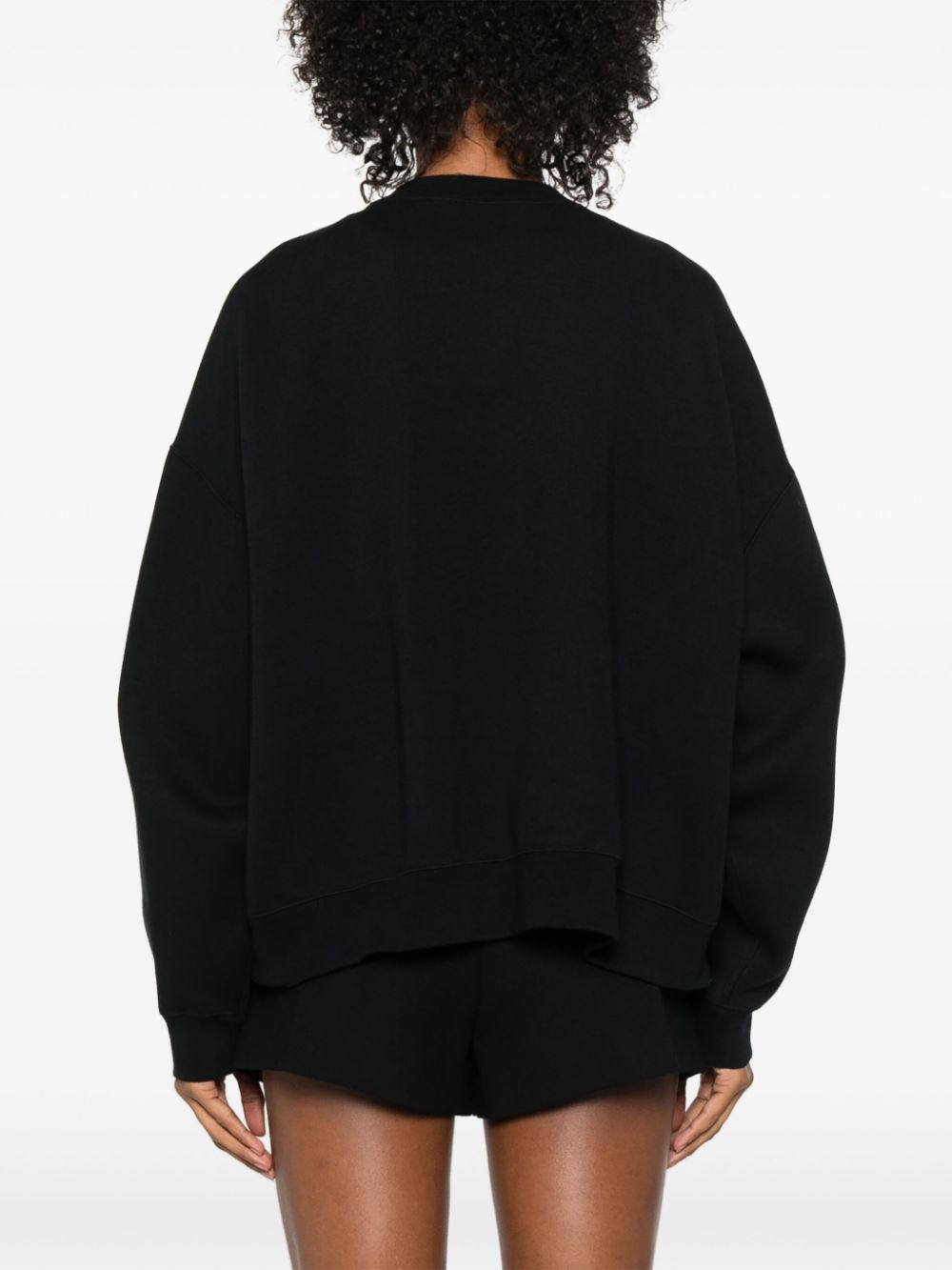 GUCCI Embroidered Logo Cotton Sweatshirt for Women - FW24