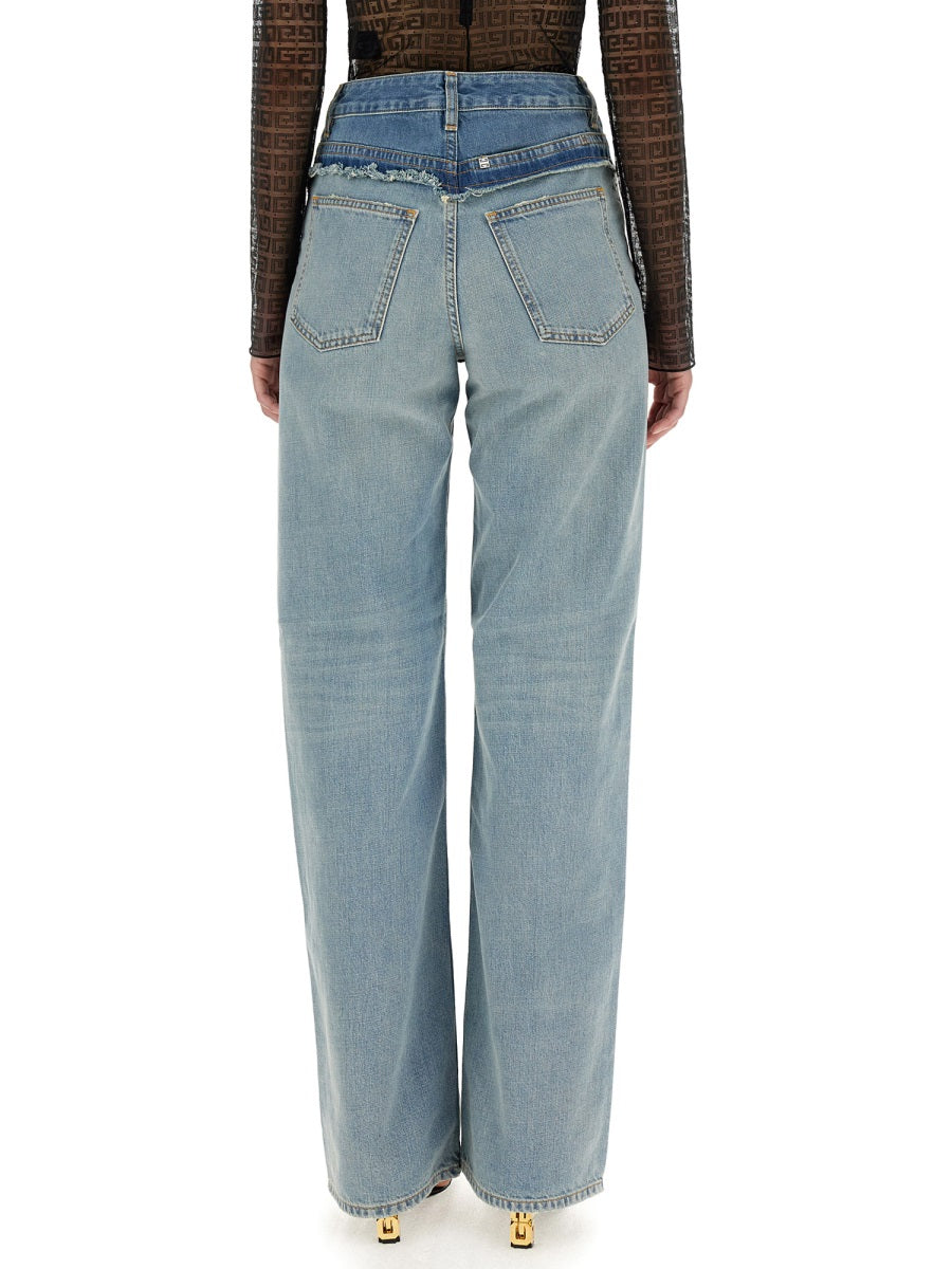 GIVENCHY Oversized High-Rise Jeans for Women