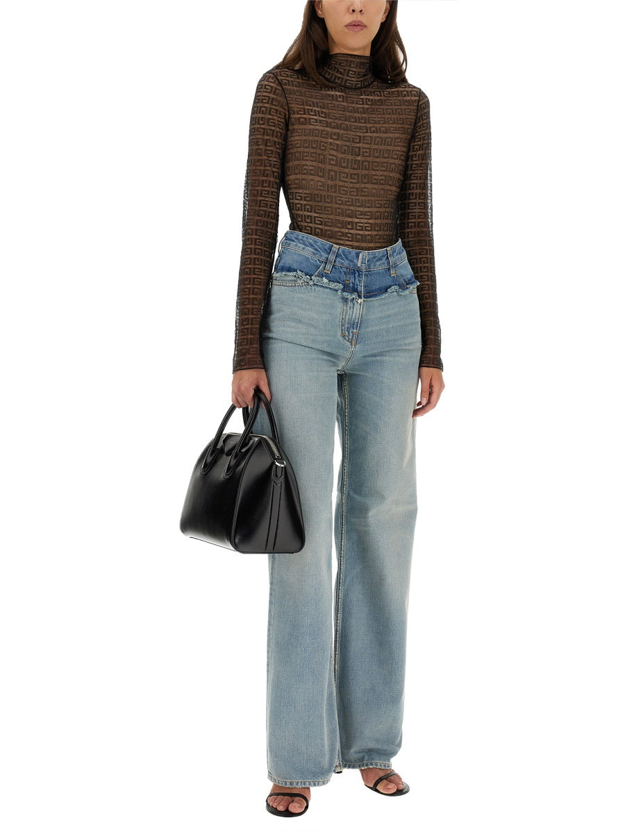 GIVENCHY Oversized High-Rise Jeans for Women