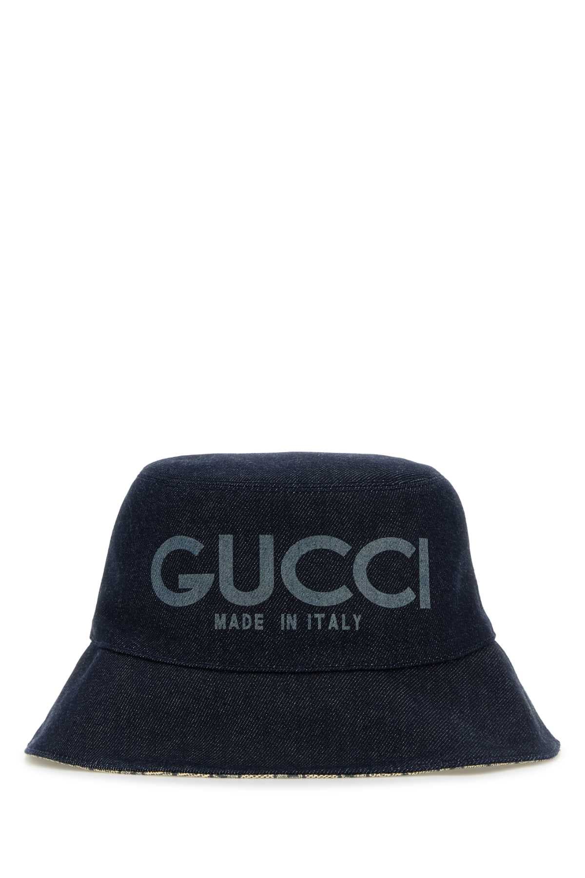 GUCCI Denim Bucket Hat