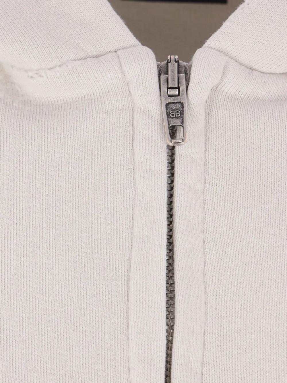 BALENCIAGA Men's Zip-Up Hoodie