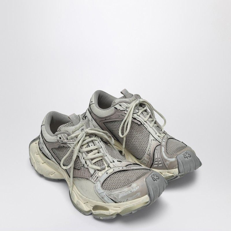 BALENCIAGA Multicolor Synthetic Leather and Mesh Stapler Sneakers for Men
