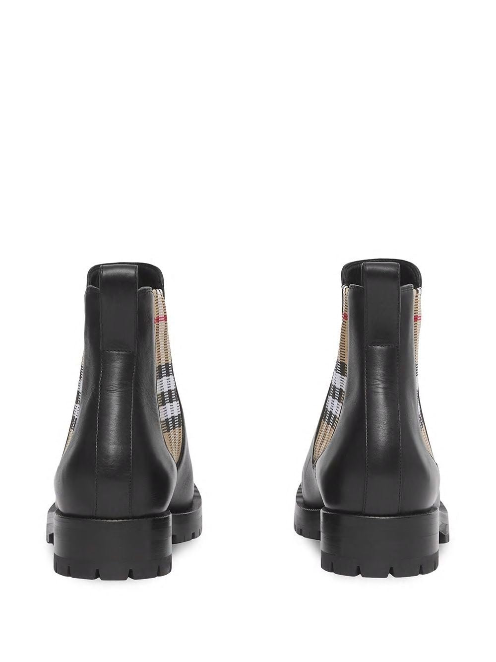 BURBERRY Women's Premium Leather Ankle Boots