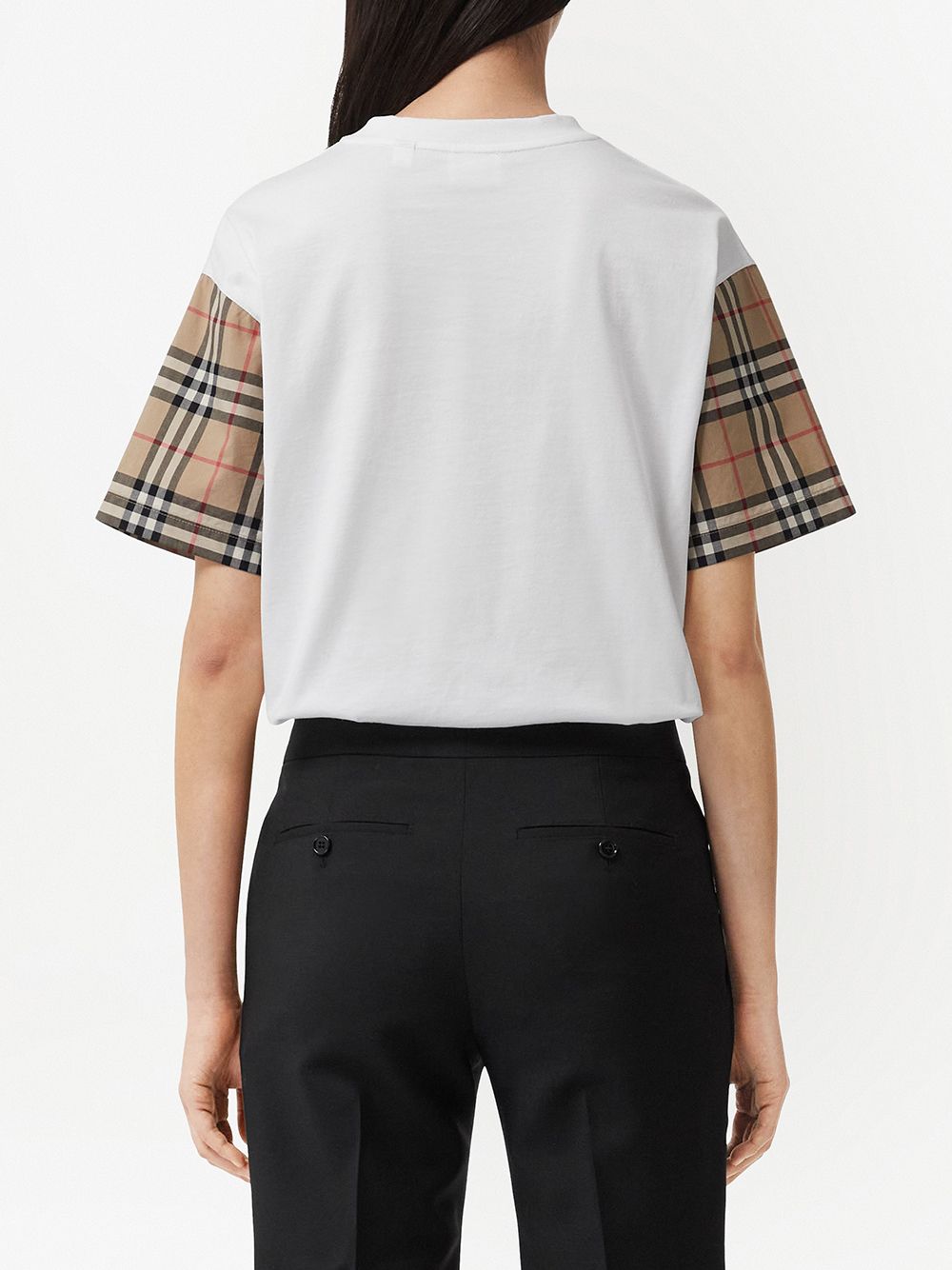 BURBERRY Classic Cotton T-Shirt for Women - FW25 Collection