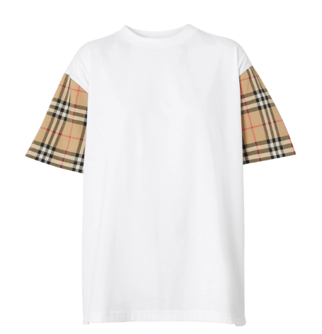 BURBERRY Classic Cotton T-Shirt for Women - FW25 Collection