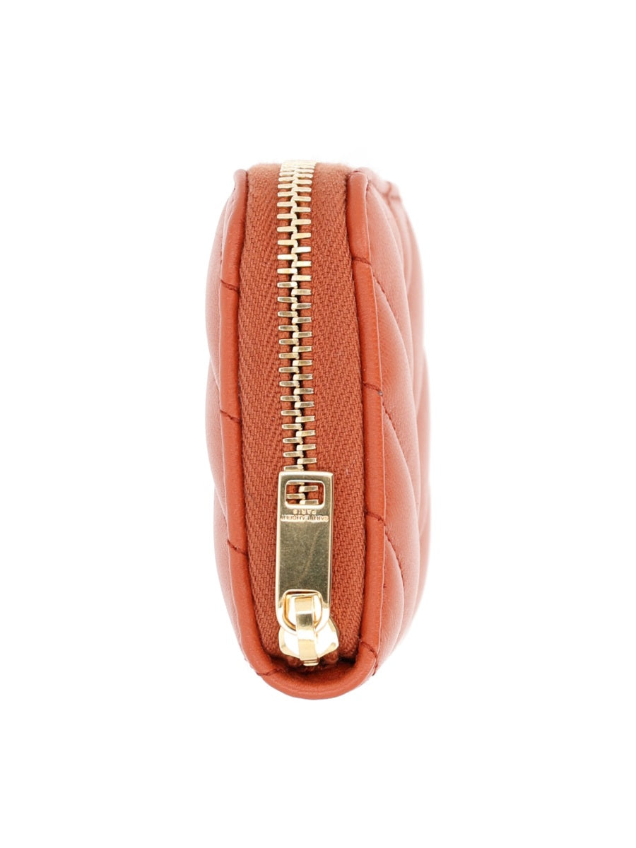 SAINT LAURENT Mini Leather Coin Purse