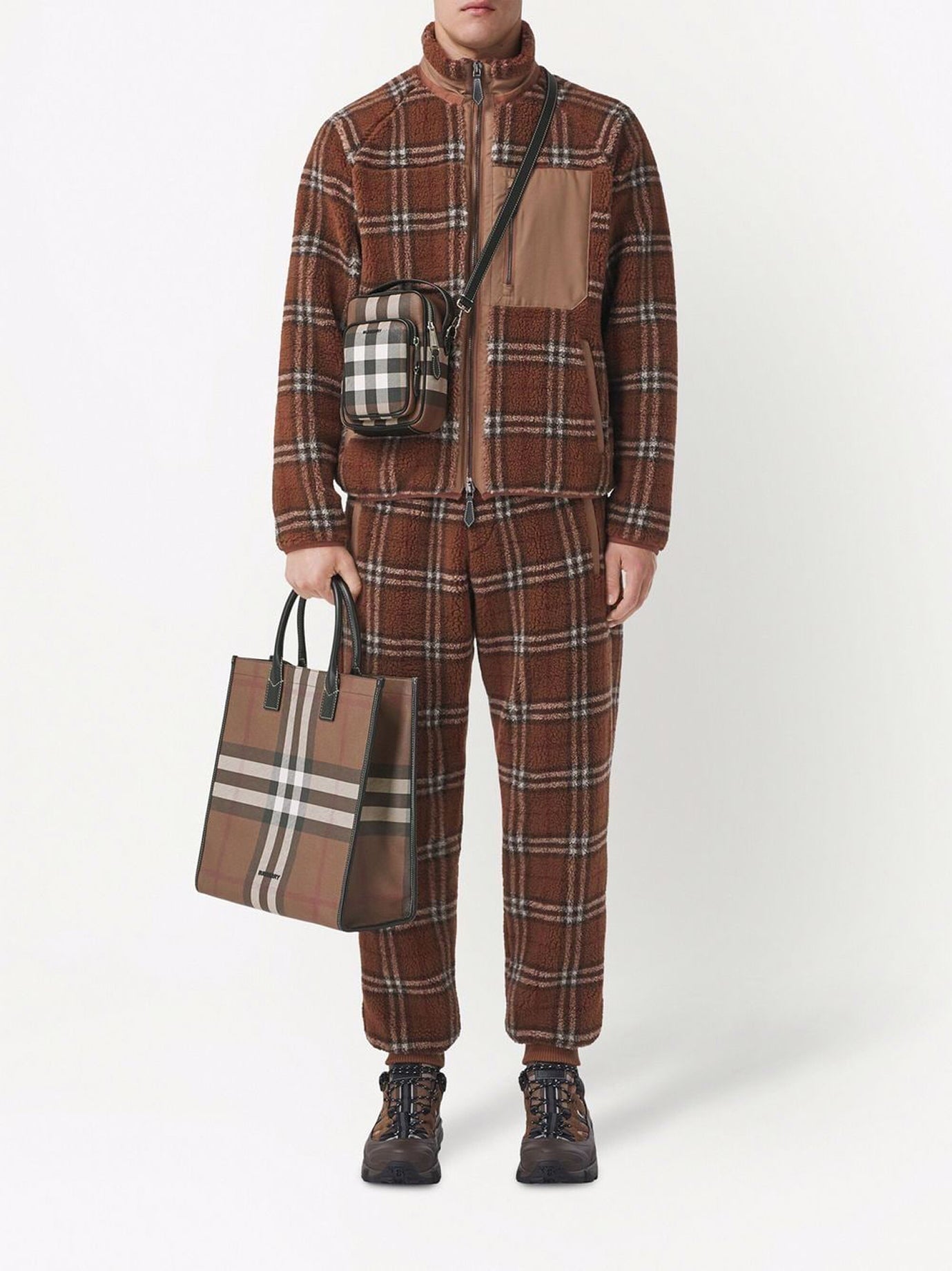BURBERRY Men's Acrylic Trousers for Fall 2025