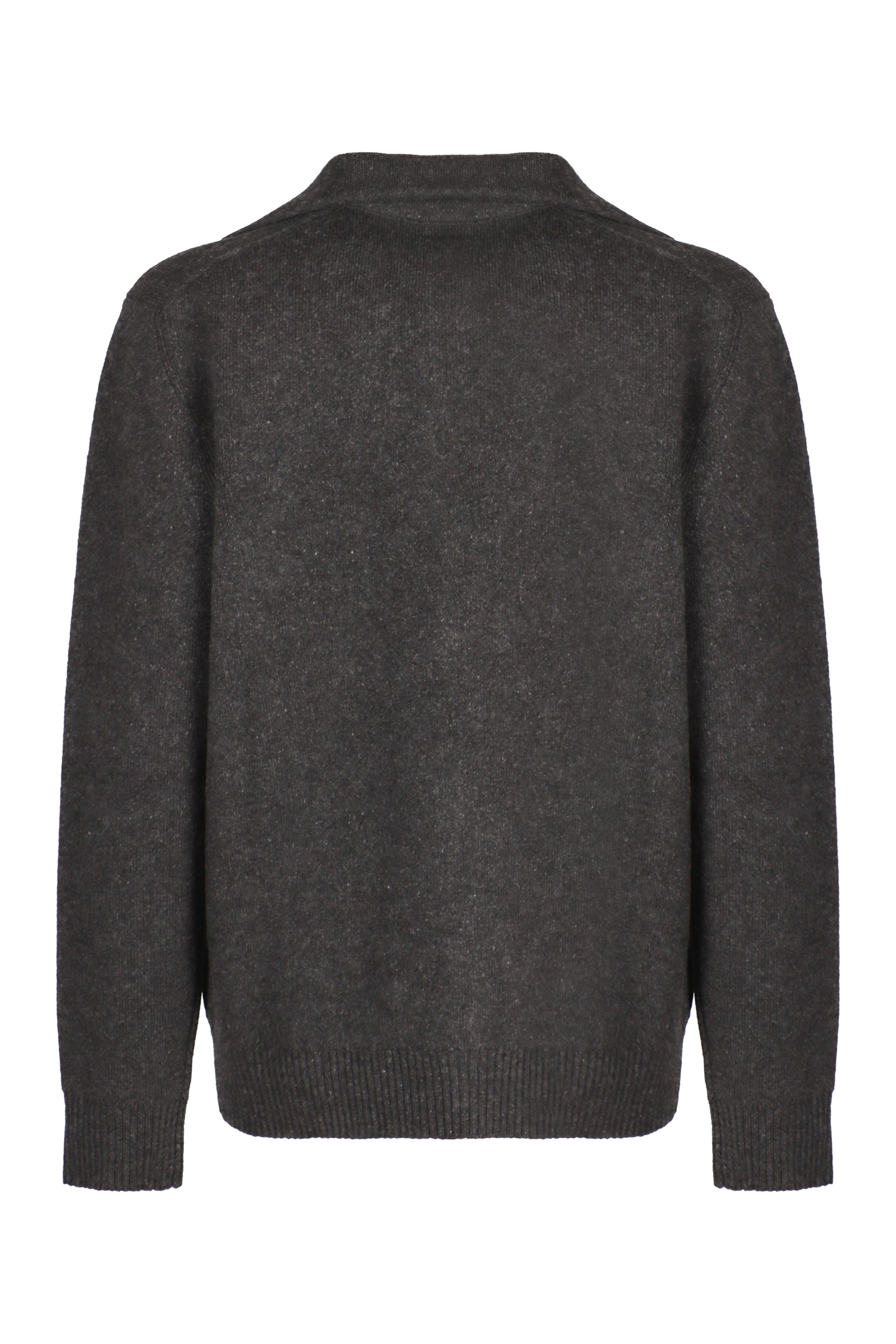 BOTTEGA VENETA Sophisticated Wool Cardigan with Leather Knot Buttons