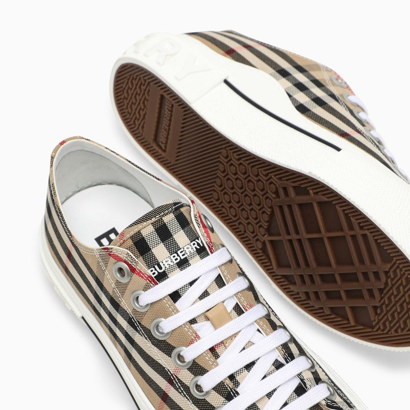 BURBERRY Vintage Check Low Top Sneakers for Women