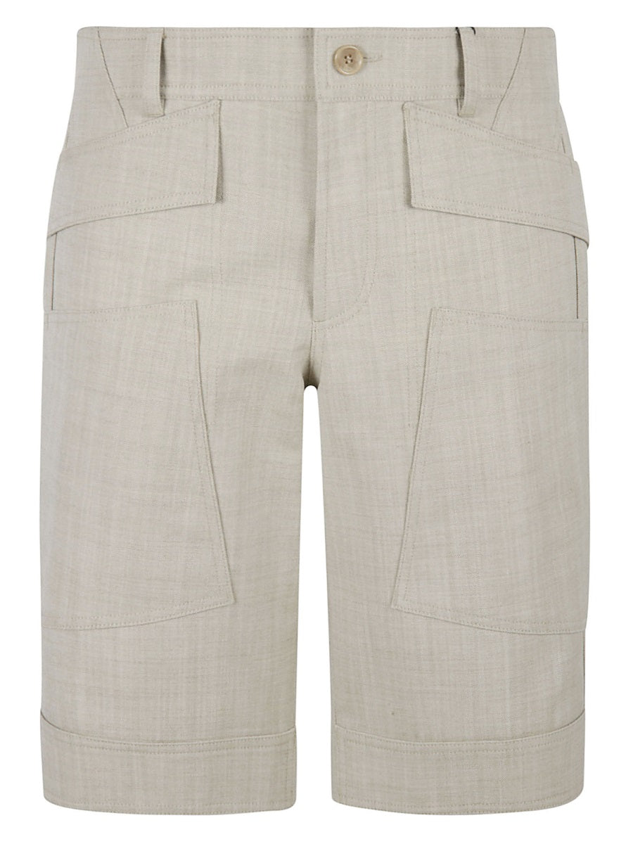 BURBERRY Wool Bermuda Shorts