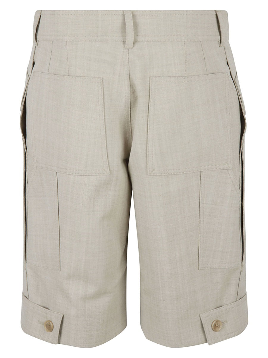 BURBERRY Wool Bermuda Shorts
