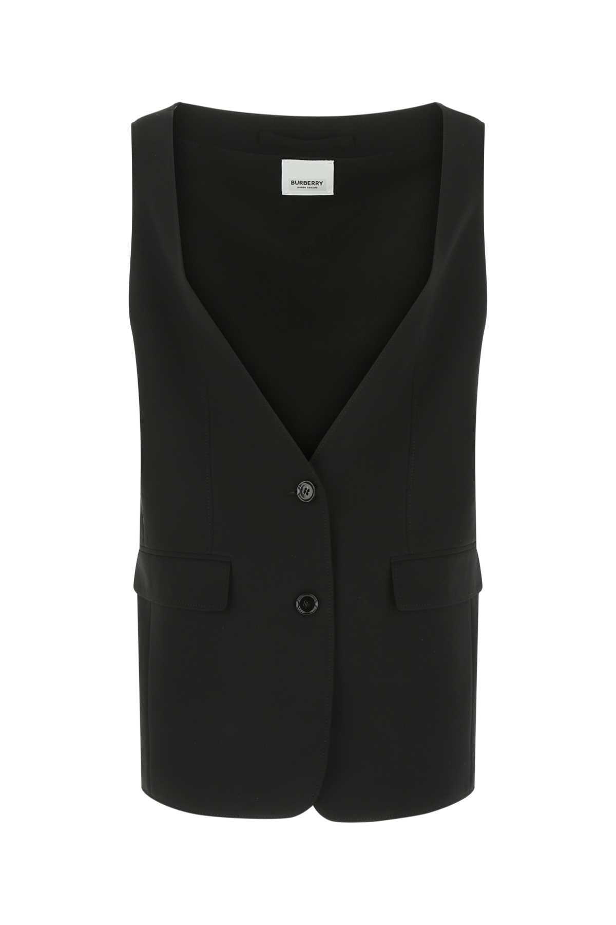 BURBERRY Oversized Silk Vest for Women - SS22 Collection
