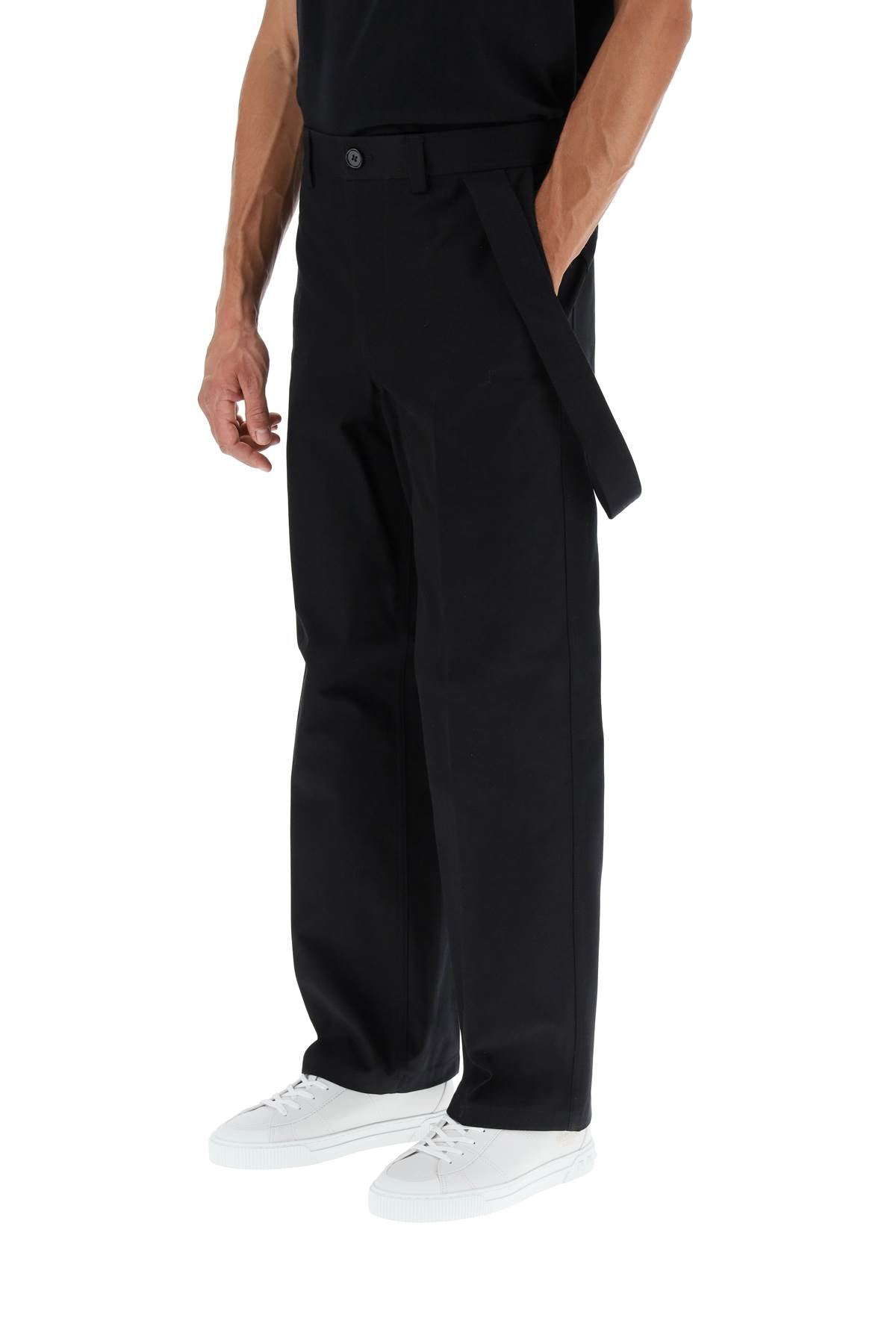 BURBERRY Wide-Leg Trousers for Men - Fashionable and Comfortable