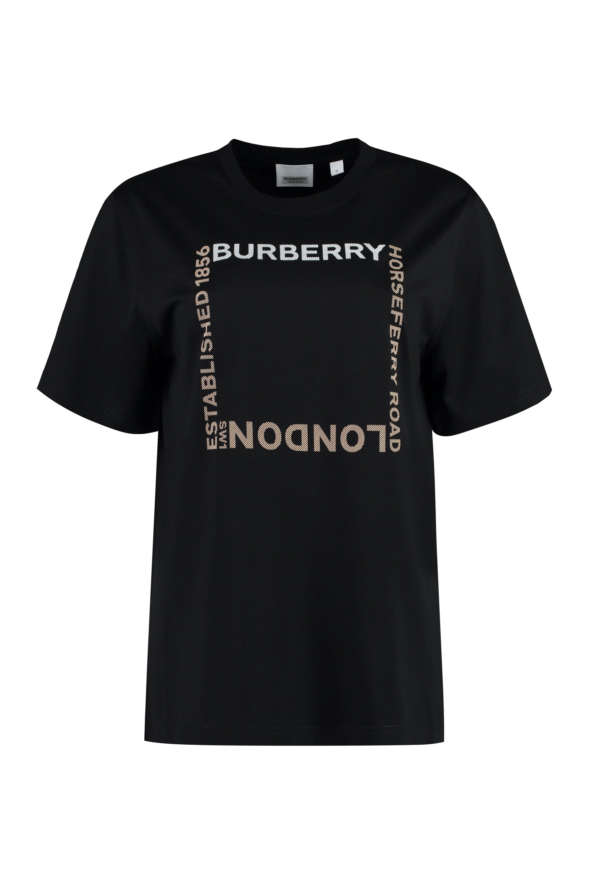 BURBERRY Cotton Crew-Neck T-Shirt for Women - SS23 Collection