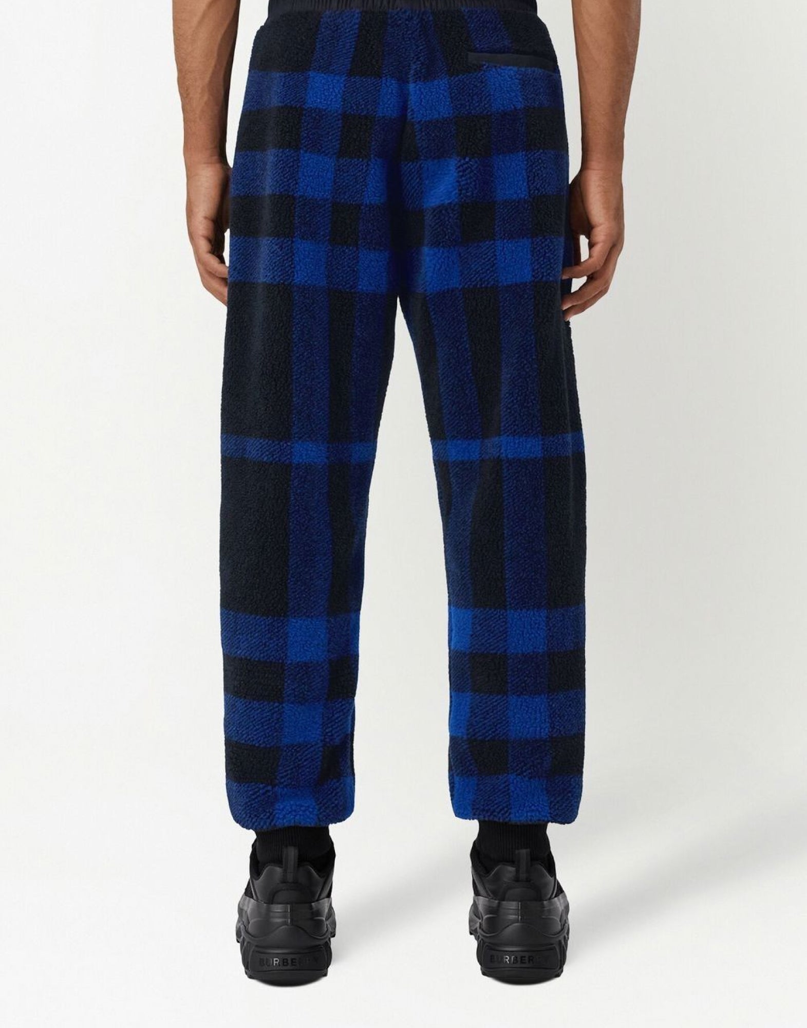 BURBERRY Dimitri Check Fleece Pants