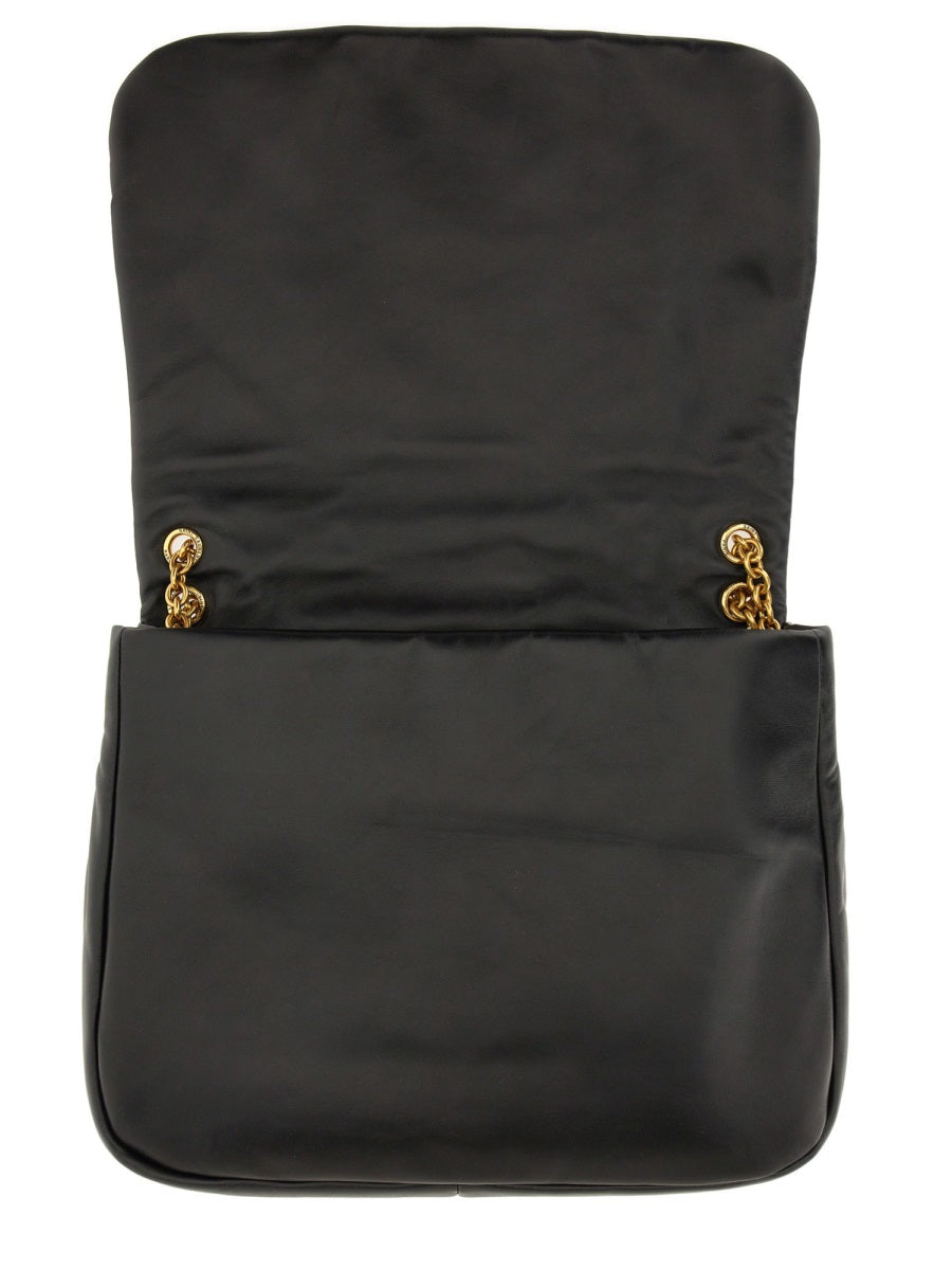 SAINT LAURENT Mini Quilted Lambskin Cassandre Handbag