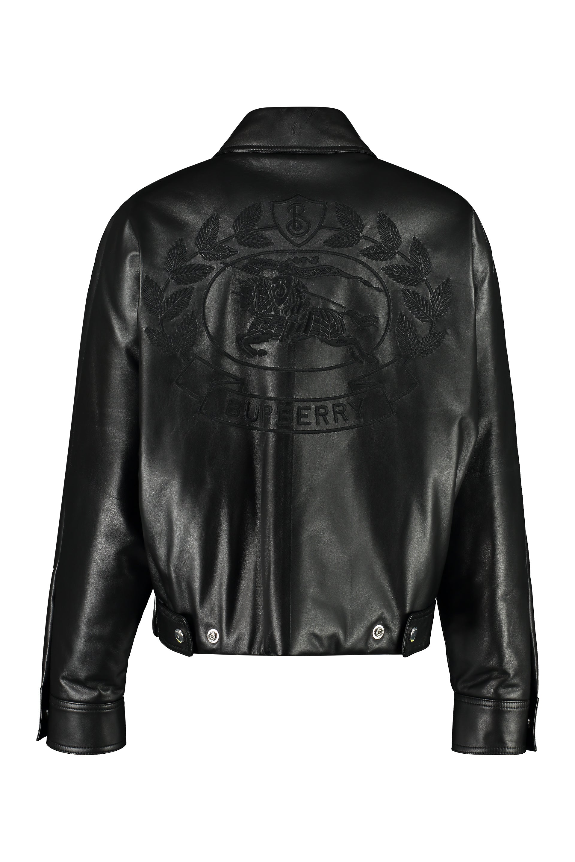 BURBERRY Lambskin Bomber Jacket for Women