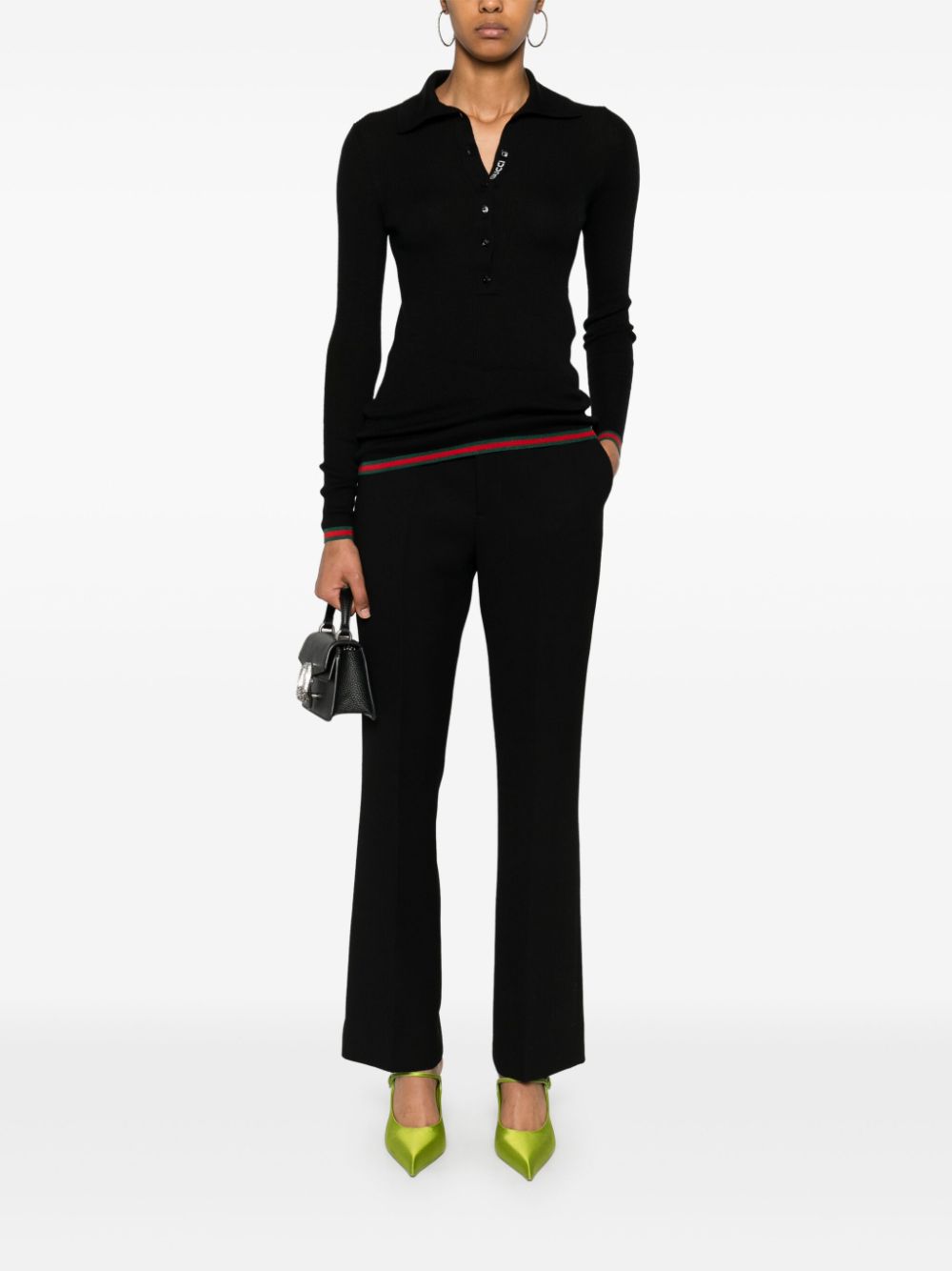 GUCCI Wool Trousers for Women - FW24 Collection