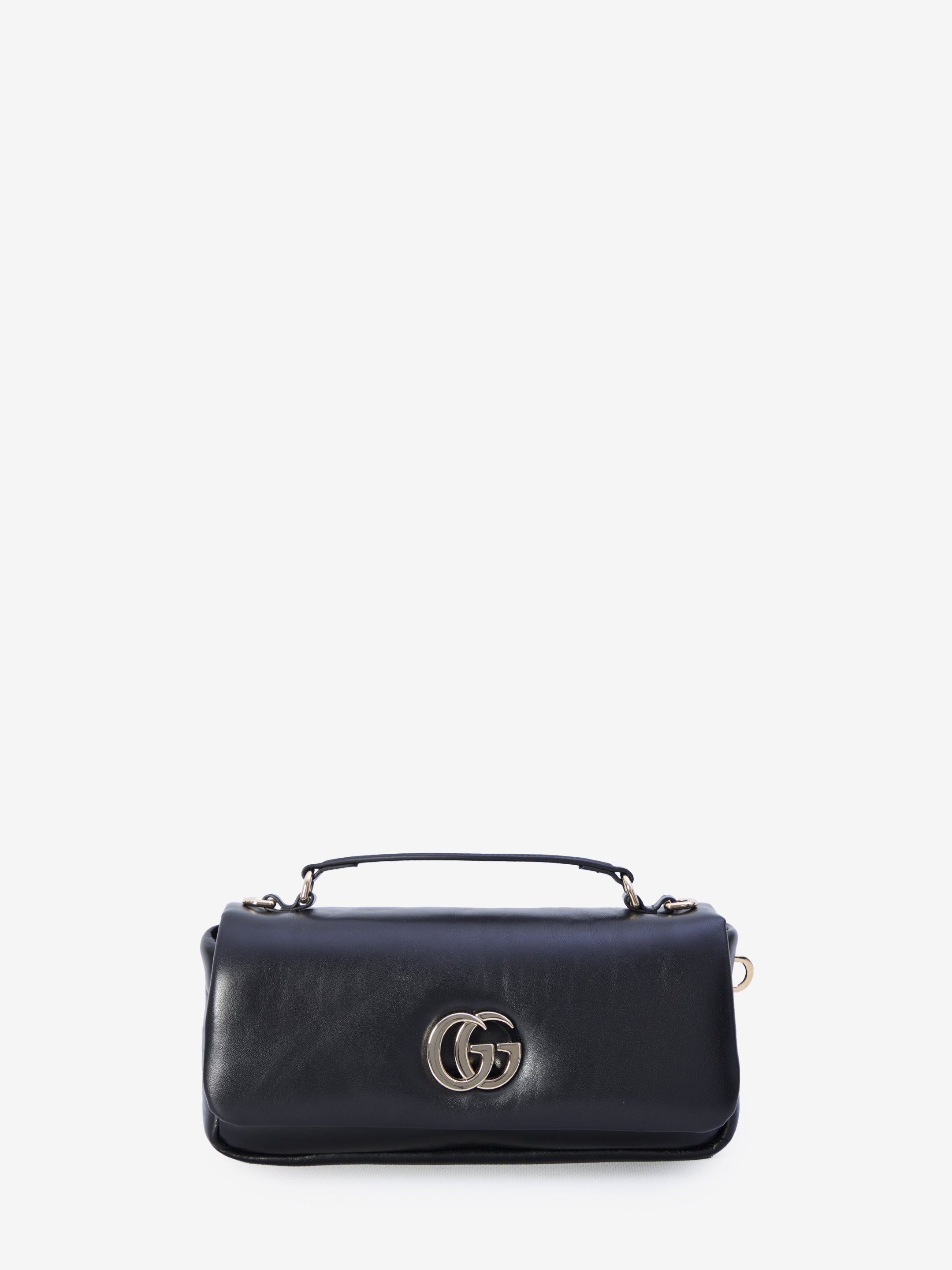GUCCI Mini Padded Leather Top Handle Handbag