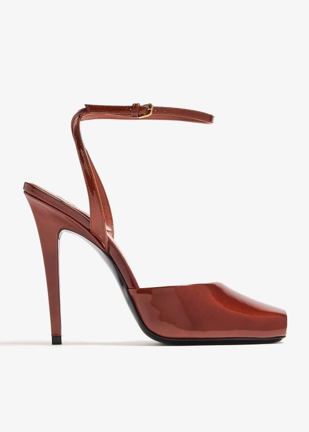 SAINT LAURENT Stylish 110mm Orhand Sandal for Women